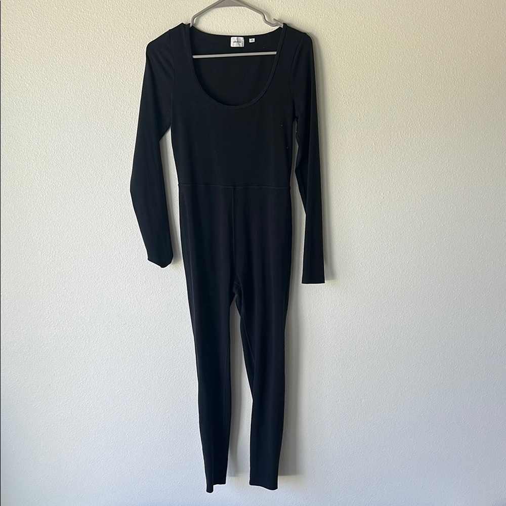 Wilfred Black Long Sleeve Jumpsuit